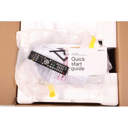 235 - A collection of boxed Denon Hi-Fi & Visual equipment, comprising: an AVR-3801 A/V Surround Receiver,... 