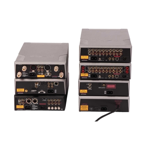 238 - A collection of boxed Cyrus Hi-Fi equipment, comprising: PSX-R Regulated Power Supply (boxed with in... 