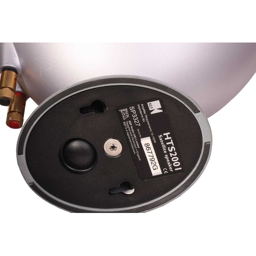 240 - A group of Kef Hi-Fi equipment, comprising: a pair of Reference Series Model One floor speakers, Bla... 