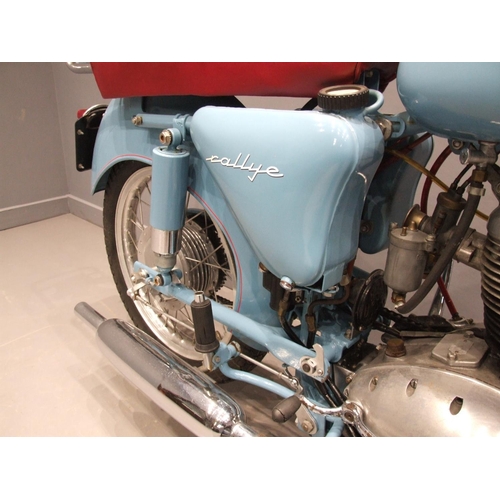 384 - 1959 terrot rallye french motorbike no documents overhead valve looks origional