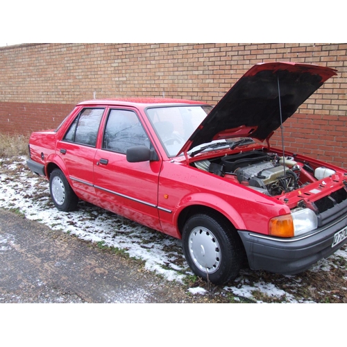 387 - ford orion 1987 1.6 diesel 20,000 miles superb boby work inc origional credit agreement from when ne... 