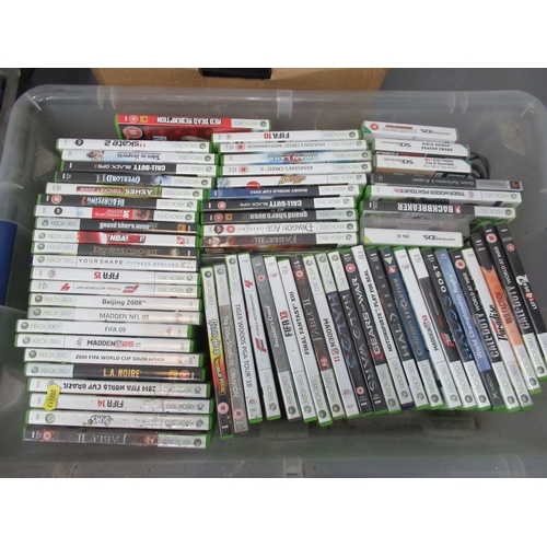 202 - Very Large Quantity of Xbox Games +DVD'S +Monitors& & Keyboard