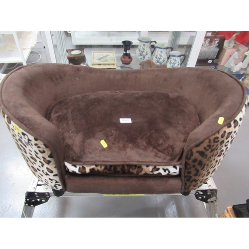 203 - 2 good Quality dogs beds