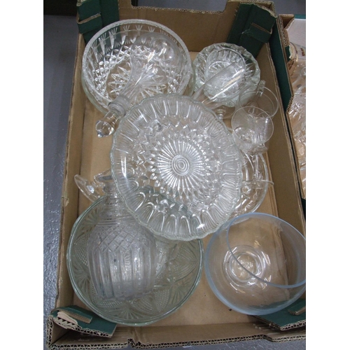 94 - 4 Boxes Glassware