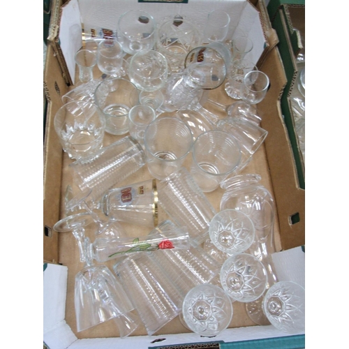 94 - 4 Boxes Glassware