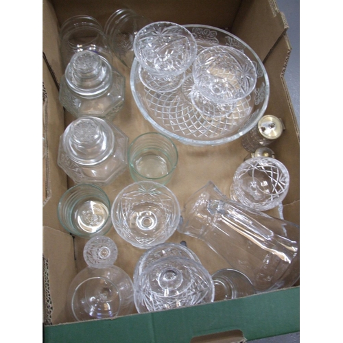 94 - 4 Boxes Glassware