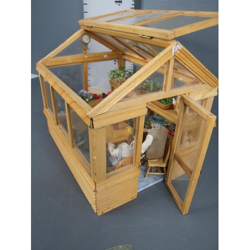 100 - Dolls house greenhouse