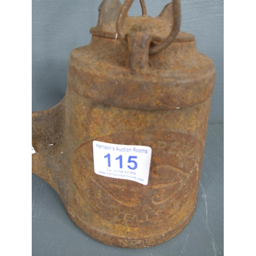 115 - Vintage railway oil burner