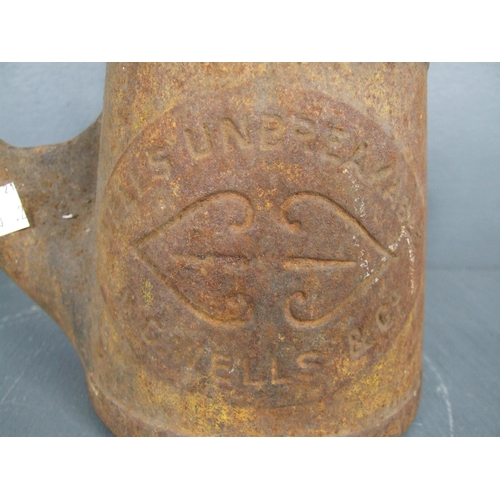 115 - Vintage railway oil burner