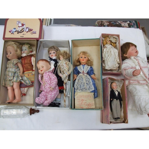 127 - 2 Boxes dolls