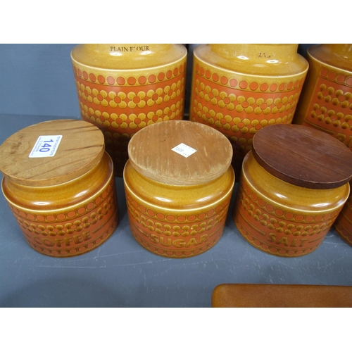 140 - Large quantity Hornsea pottery 