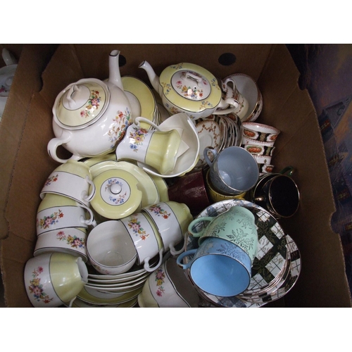 190 - 2 boxes tea ware