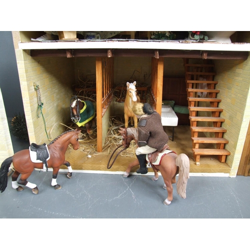 194 - Horse stables with attic horses & outside toilet