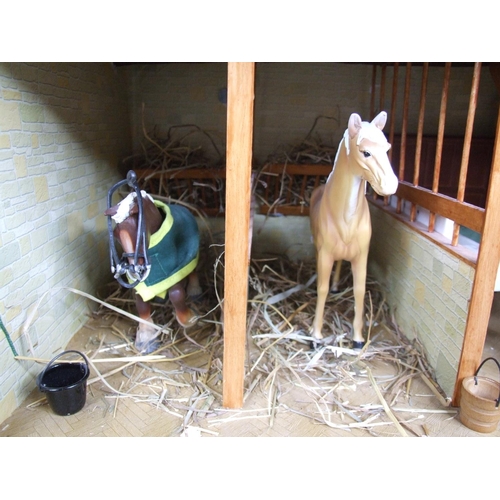 194 - Horse stables with attic horses & outside toilet