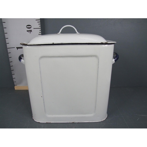 199 - Enamel bread bin