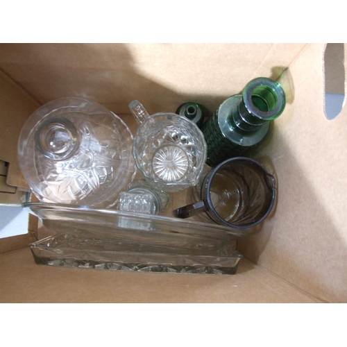 212 - 3 Boxes glassware