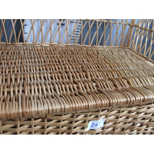 247 - Childs basket seat + chair