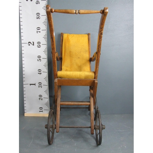 248 - Victorian childs push chair