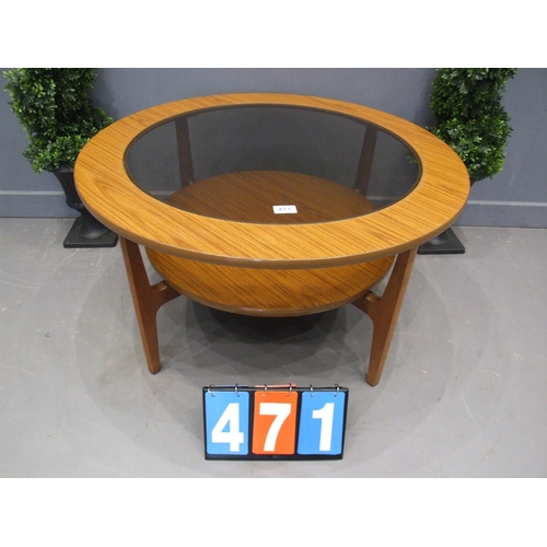 471 - Retro teak coffee table G - plan ?