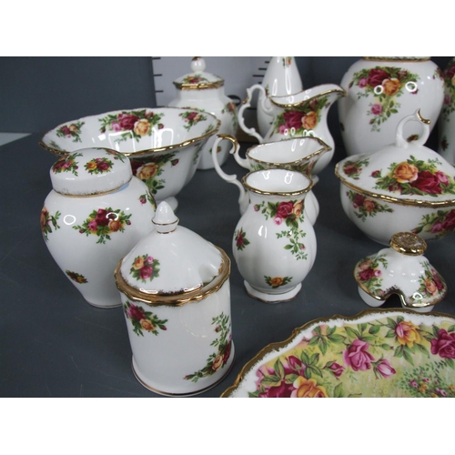 52 - Large quantity royal albert country rose china