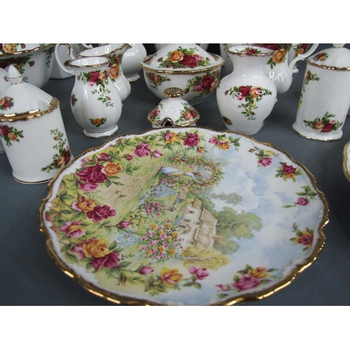 52 - Large quantity royal albert country rose china