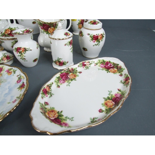 52 - Large quantity royal albert country rose china