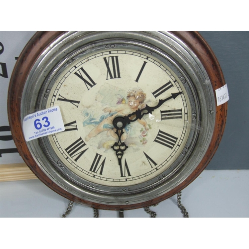 63 - French pendulum wall clock