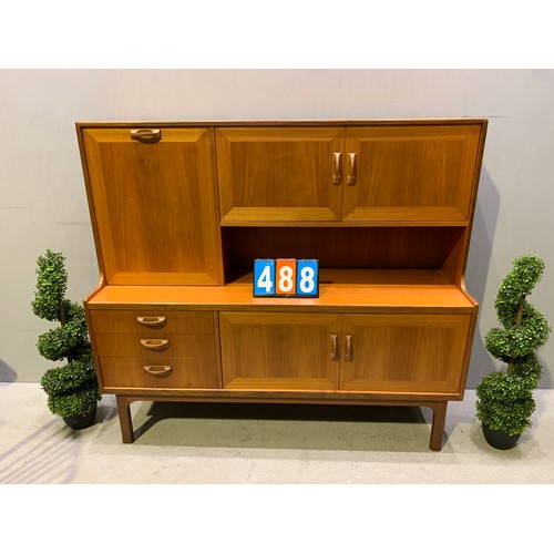 488 - G-plan high board (2 handles repaired)