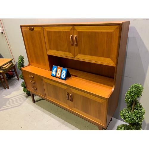 488 - G-plan high board (2 handles repaired)