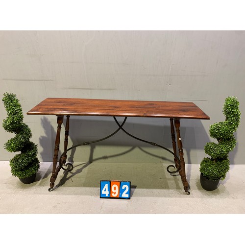 492 - French hall table
