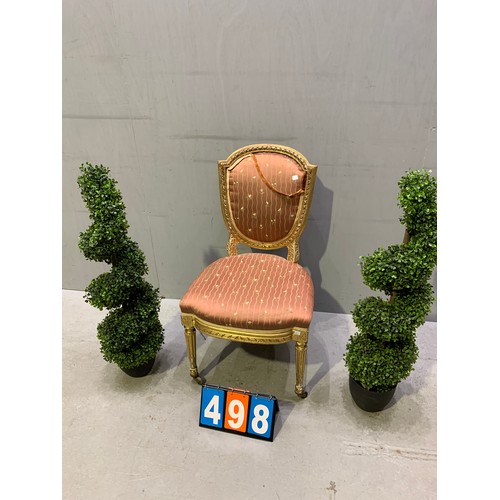 498 - French bedroom chair