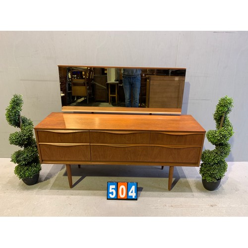 504 - Mid century retro teak dressing table G-plan?