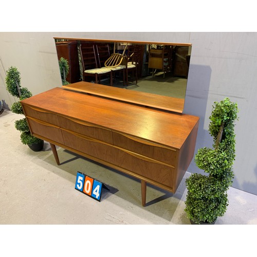 504 - Mid century retro teak dressing table G-plan?