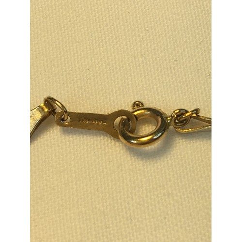 372 - 9ct Gold bracelet 1.7g