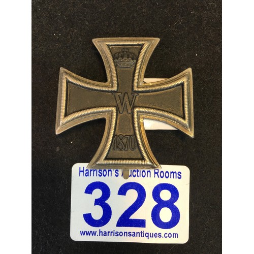 328 - WW1 Iron cross stamped