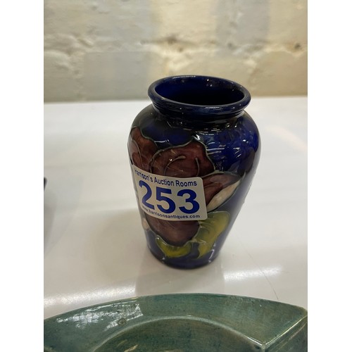 253 - Moorcroft Vase. No damage