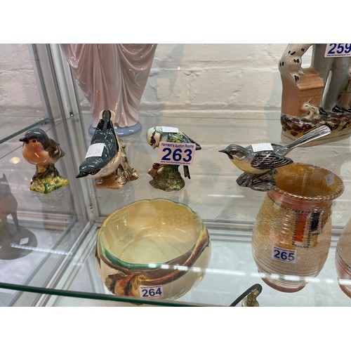 263 - 4 Beswick Birds