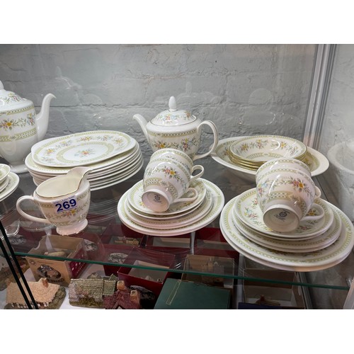 269 - Large set Minton' wildmoor' china tea /dinner service