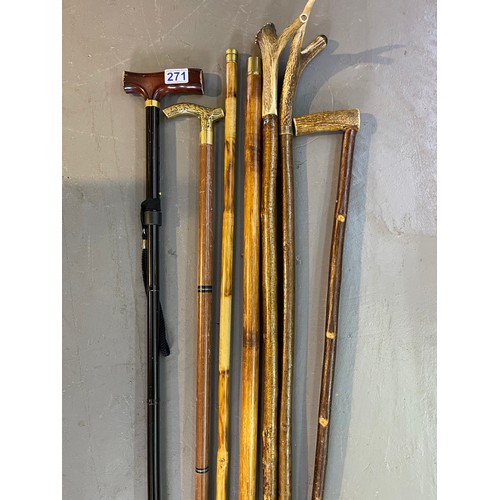 271 - Quantity walking sticks