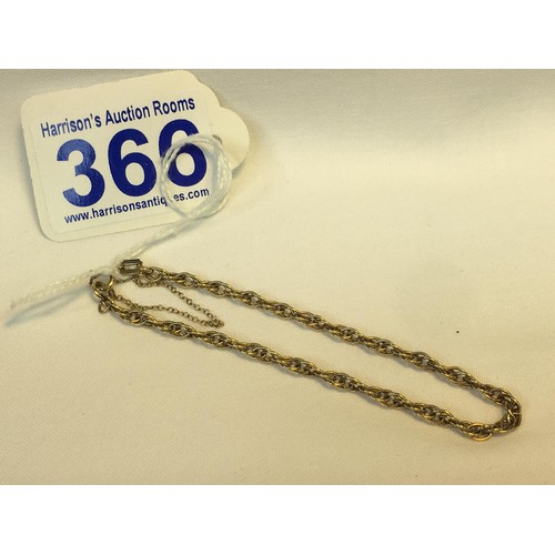366 - 9ct Gold bracelet 3.9g