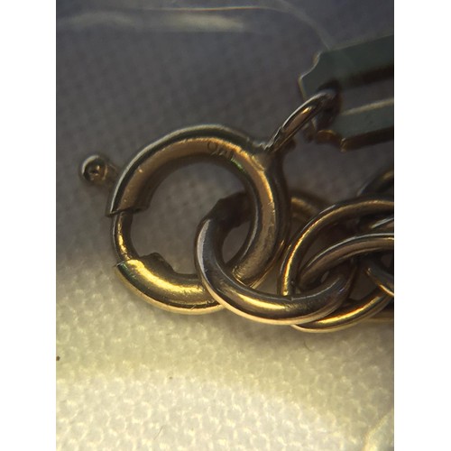 366 - 9ct Gold bracelet 3.9g