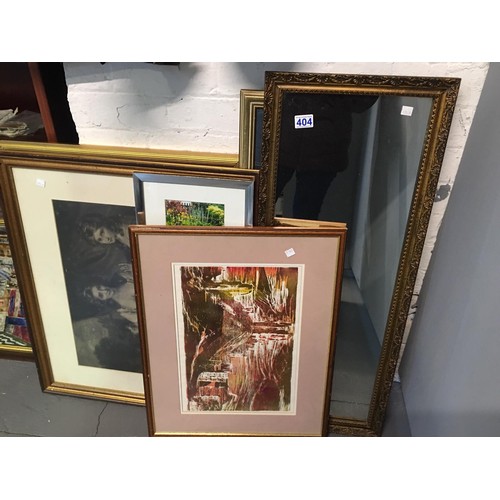 404 - Quantity pictures + 2 mirrors