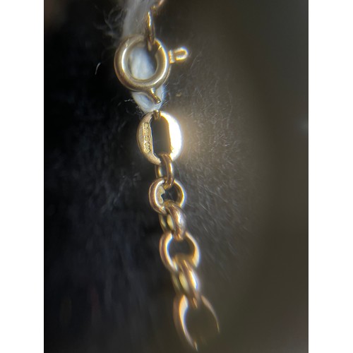 350 - 9ct Gold necklace 10.1g