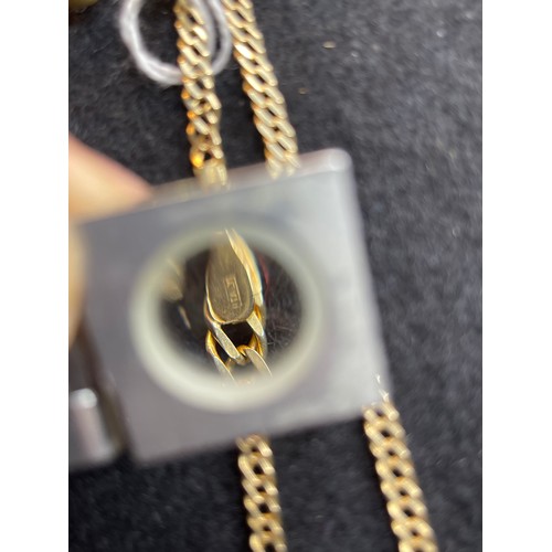 351 - 9ct Gold necklace 7.2g