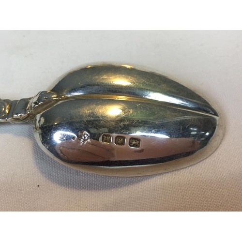 391 - Quantity silver spoons 7 are hall marked weigh 73g