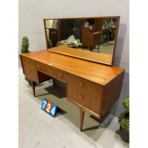 724 - McIntosh mid century teak dressing table