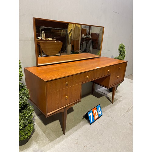 724 - McIntosh mid century teak dressing table