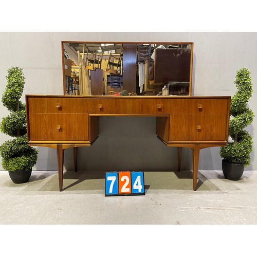 724 - McIntosh mid century teak dressing table