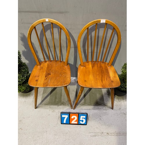 725 - 2 Ercol chairs