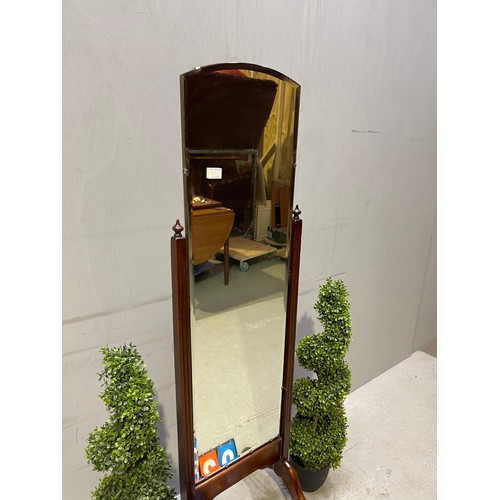 729 - Cheval mirror